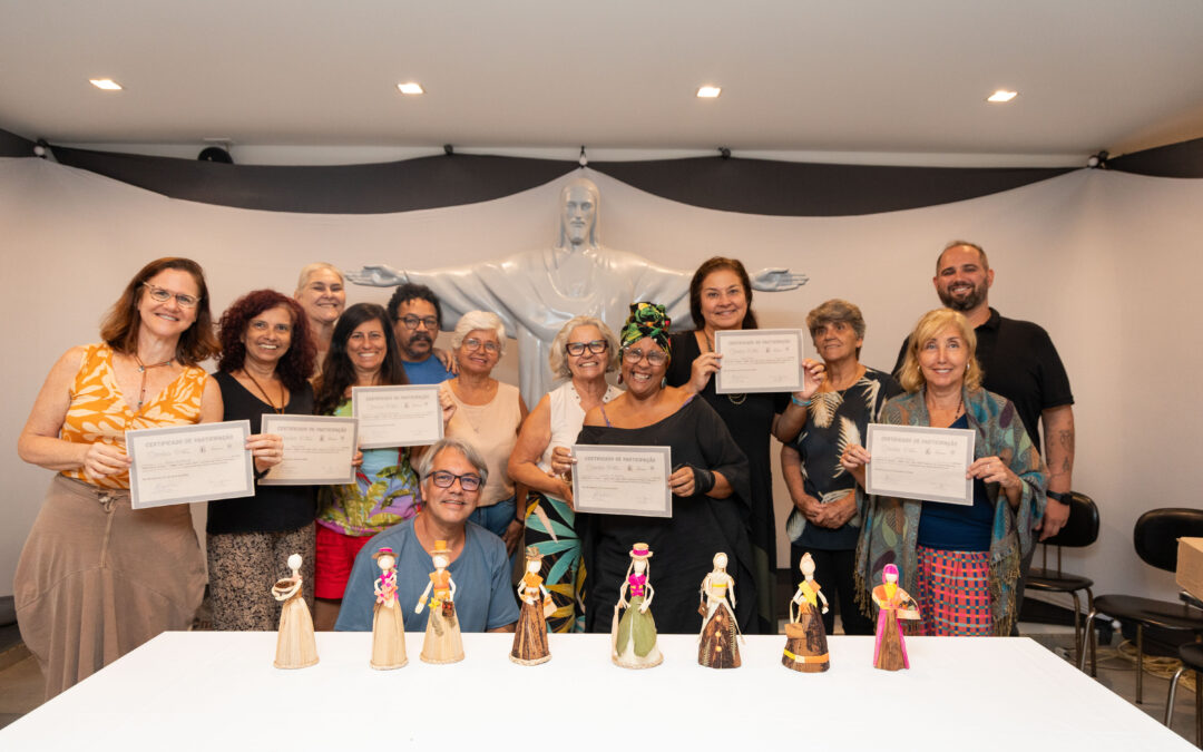Consórcio Cristo Sustentável realiza segunda oficina do projeto “Simples e Divino – Fibra que Vira Arte”