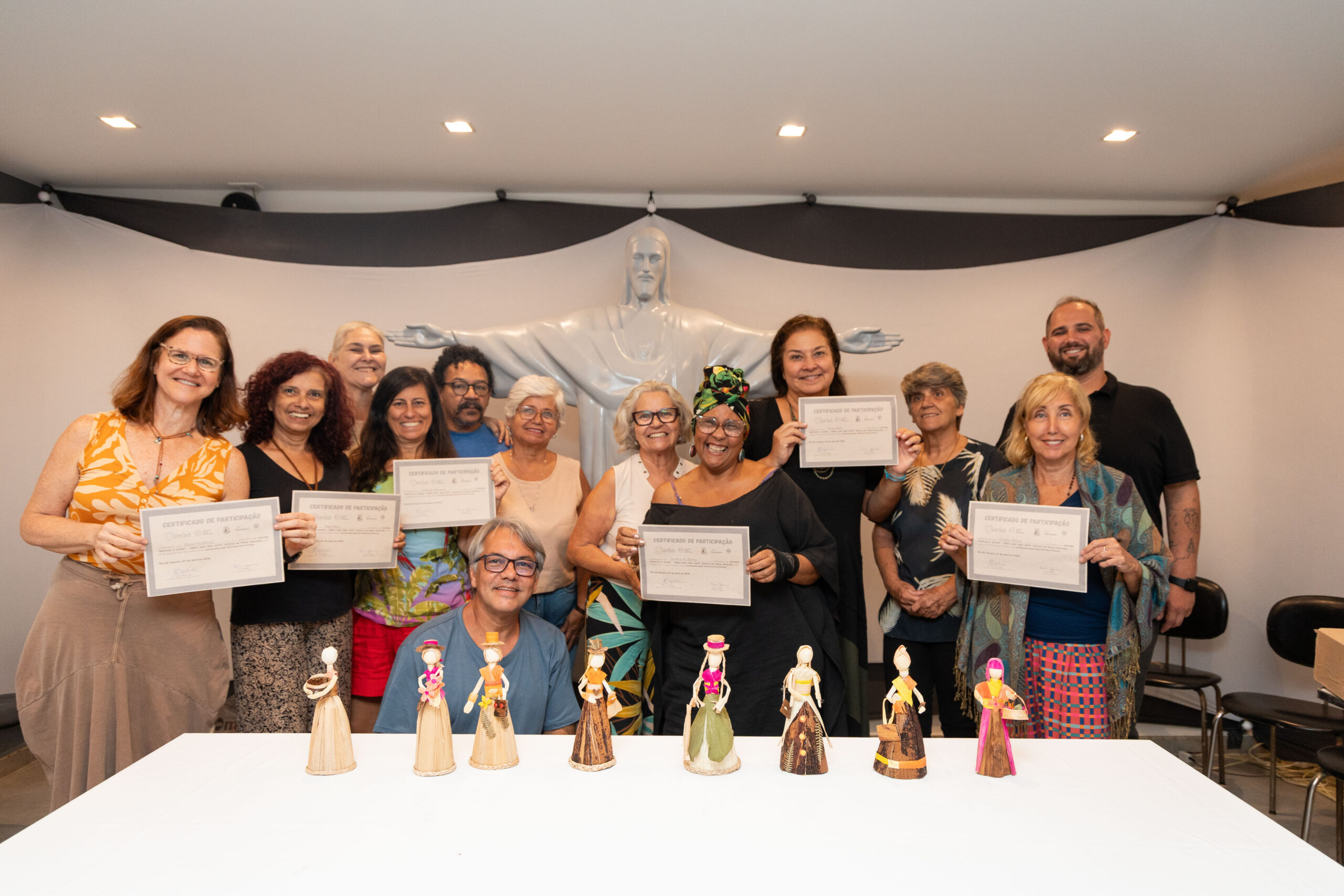 Consórcio Cristo Sustentável realiza segunda oficina do projeto “Simples e Divino – Fibra que Vira Arte”