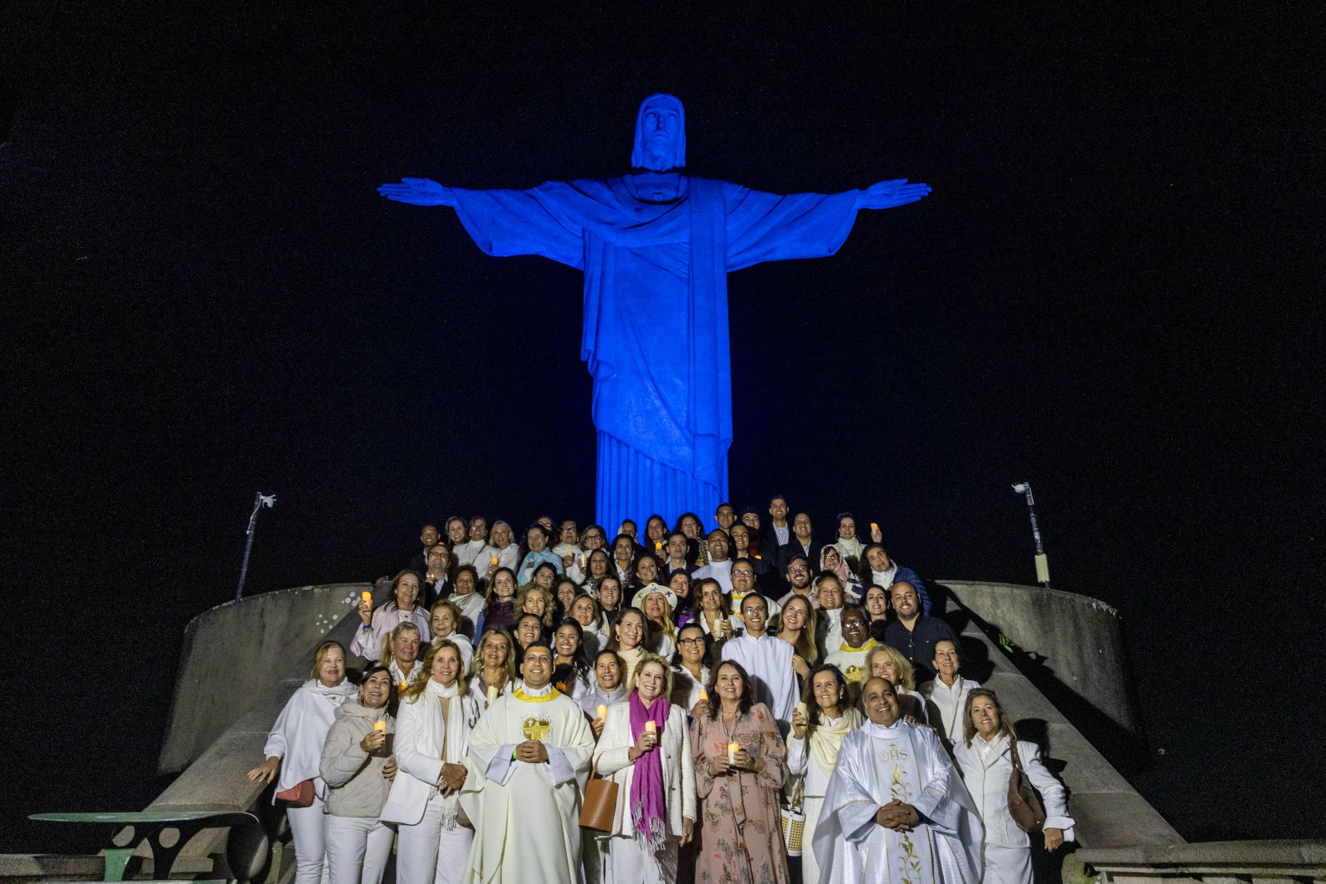 Cristo Redentor acolhe lançamento do filme “O Poder do Rosário” em celebração especial no Rio de Janeiro