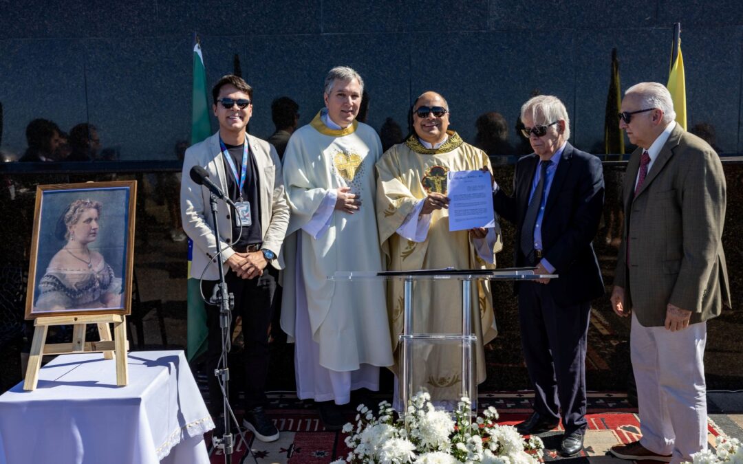 Santuário Cristo Redentor celebra 180 anos de nascimento da Princesa Isabel e firma parceria com o IHGB