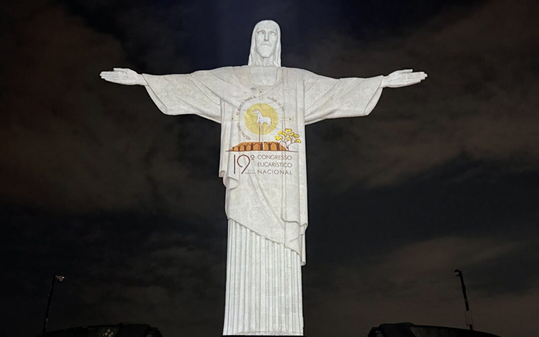 Santuário Cristo Redentor realiza projeção especial pelo 19º Congresso Eucarístico Nacional